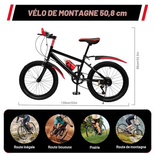 Découvrez notre test détaillé du VTT Jerool 20 pouces : freins à disque, 7 vitesses et performances. Avis complet pour bien choisir votre vélo enfant.
