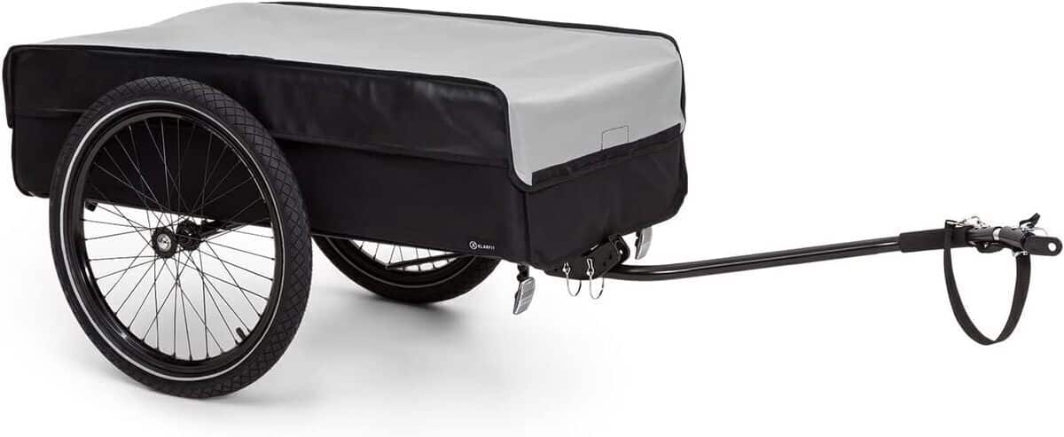 Test de la remorque vélo Klarfit Cargo : idéale pour camping et trekking