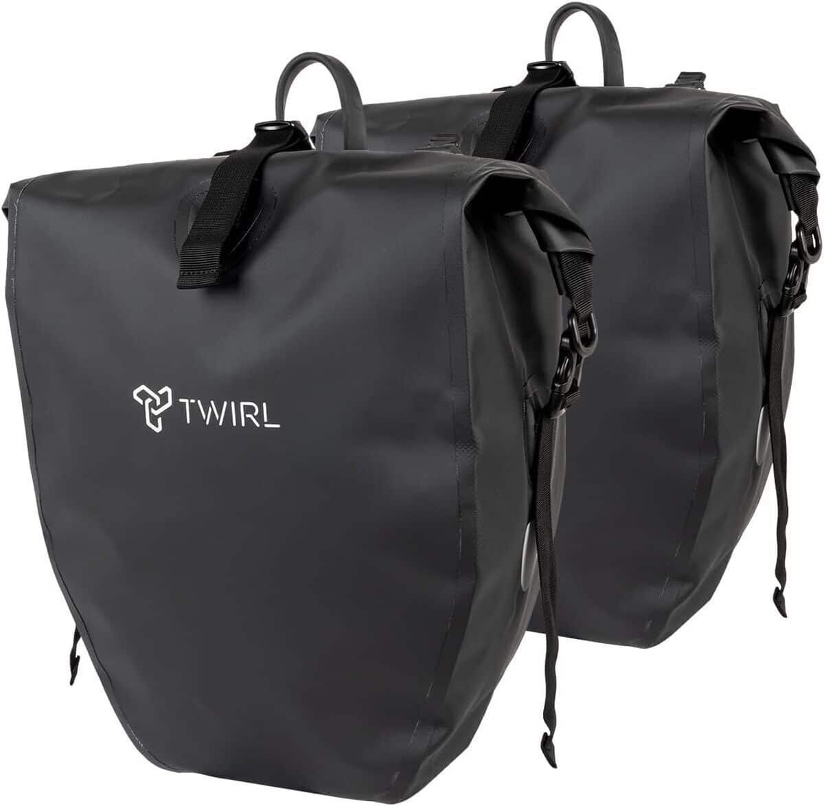 Test de la sacoche de vélo TWIRL 44L avec bandoulière