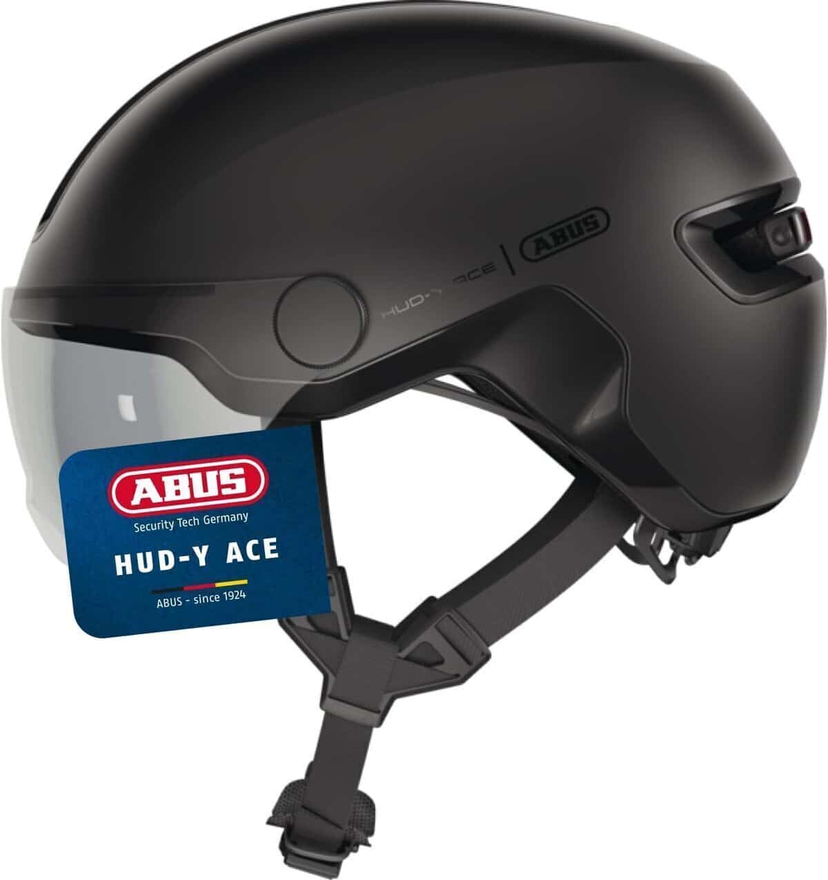 Test du casque de vélo Abus HUD-Y ACE : style, visière et feu led