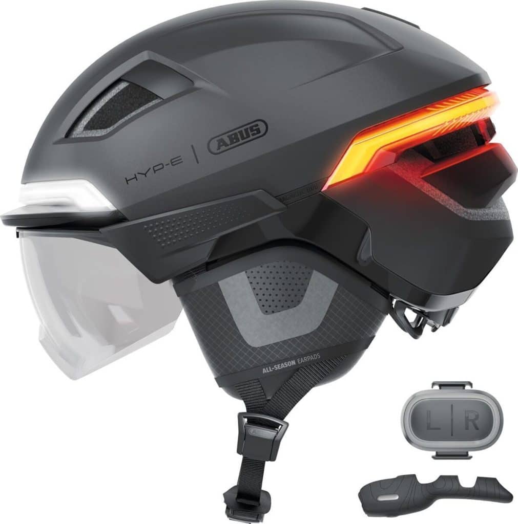 Test Du Casque De Vélo ABUS HYP-E B.Lace Avec Feux Intégrés