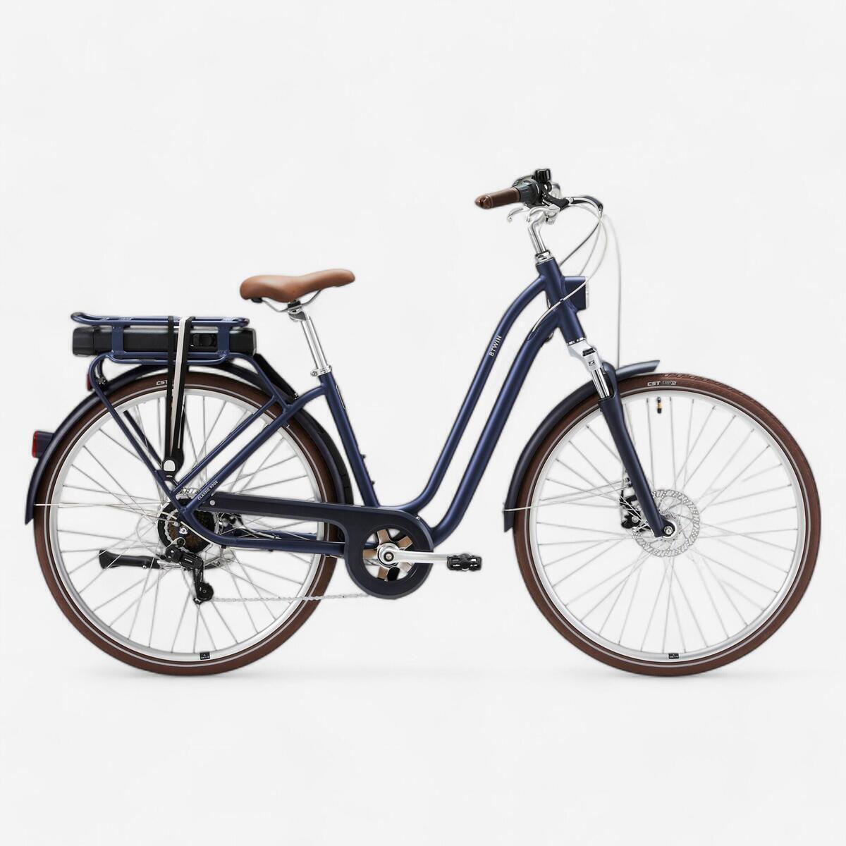 Test du vélo électrique Elops 900E Decathlon : cadre bas et performance