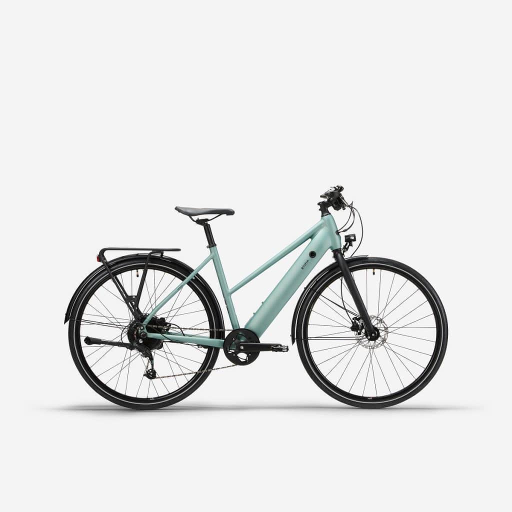 Test du vélo ville longue distance 500 cadre bas Decathlon