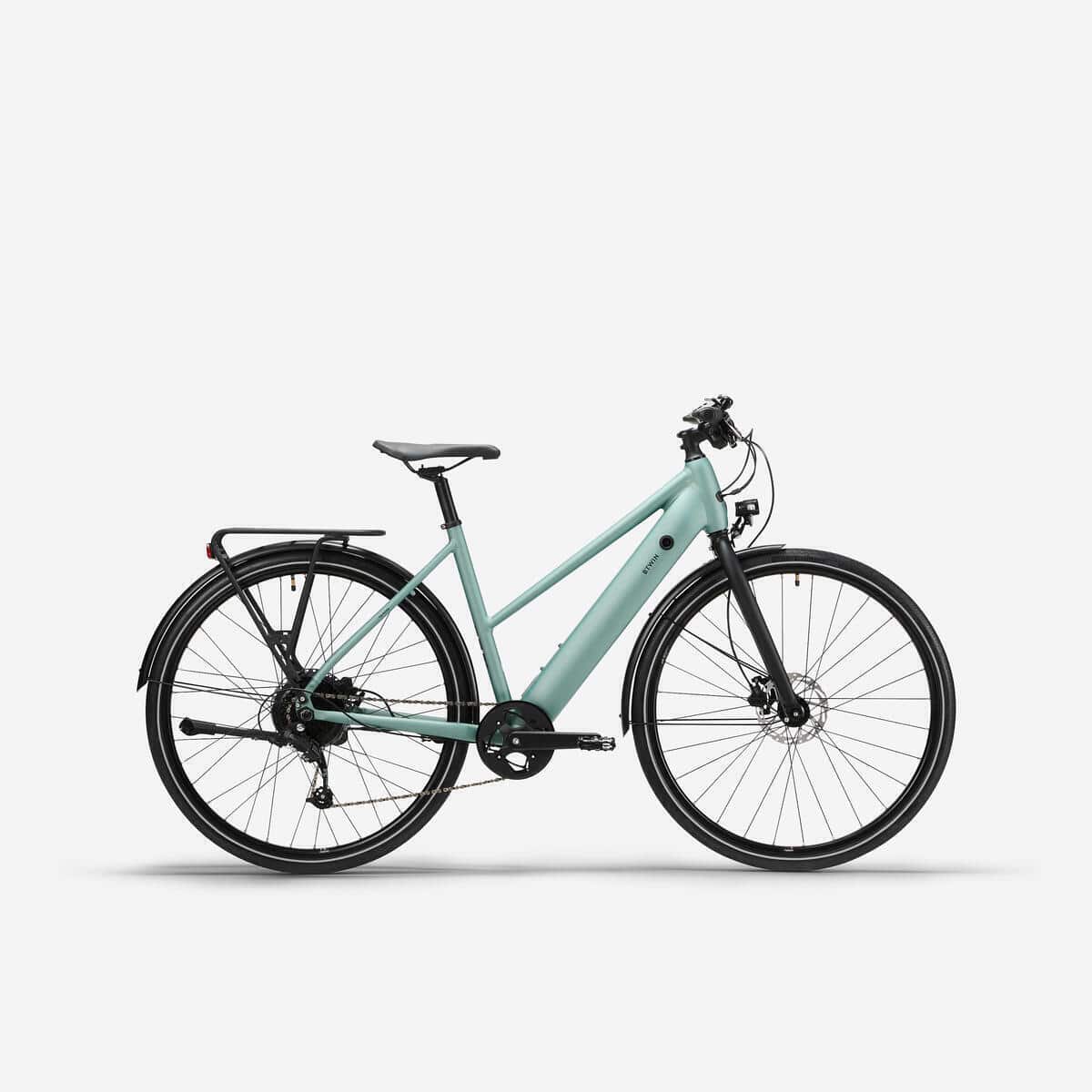 Test du vélo ville longue distance 500 cadre bas Decathlon