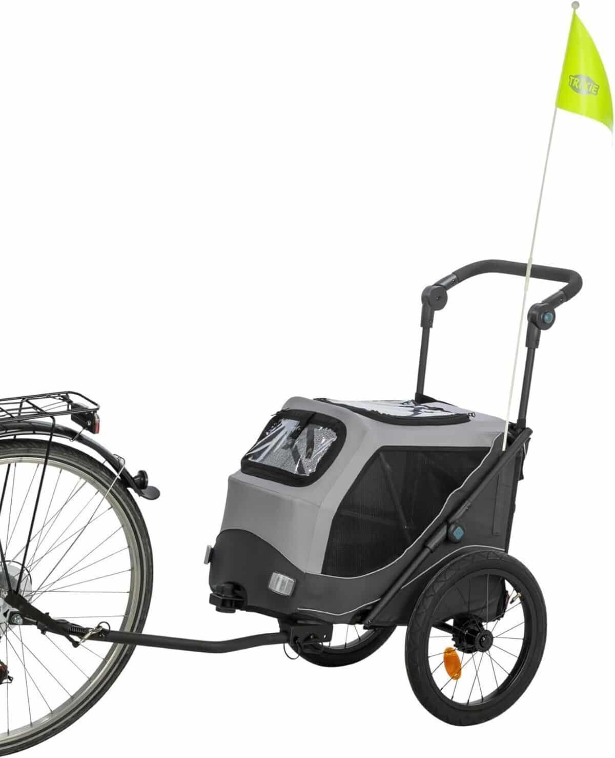Test : remorque pliable Trixie pour vélo