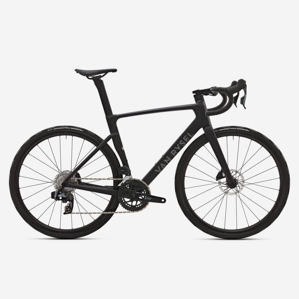 Test vélo Decathlon SRAM Rival AXS E1 RCR noir