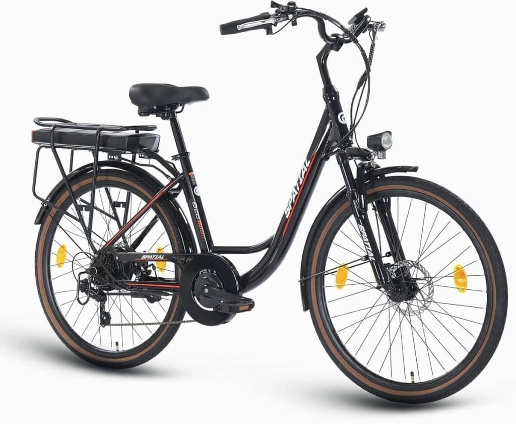 Test : vélo électrique Spatial 26 pouces, moteur 250W
