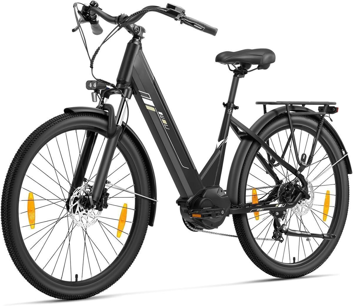 Test : vélo électrique Touroll Urbano 3, moteur central 250W, autonomie 120 km