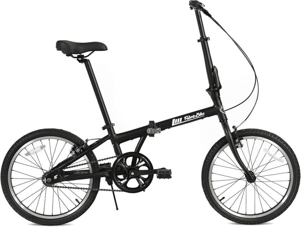 Test : vélo pliant FabricBike mono-vitesse noir mat