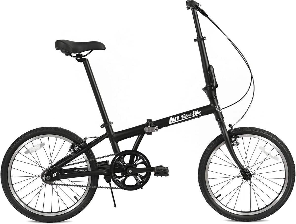 Test : vélo pliant FabricBike mono-vitesse noir mat