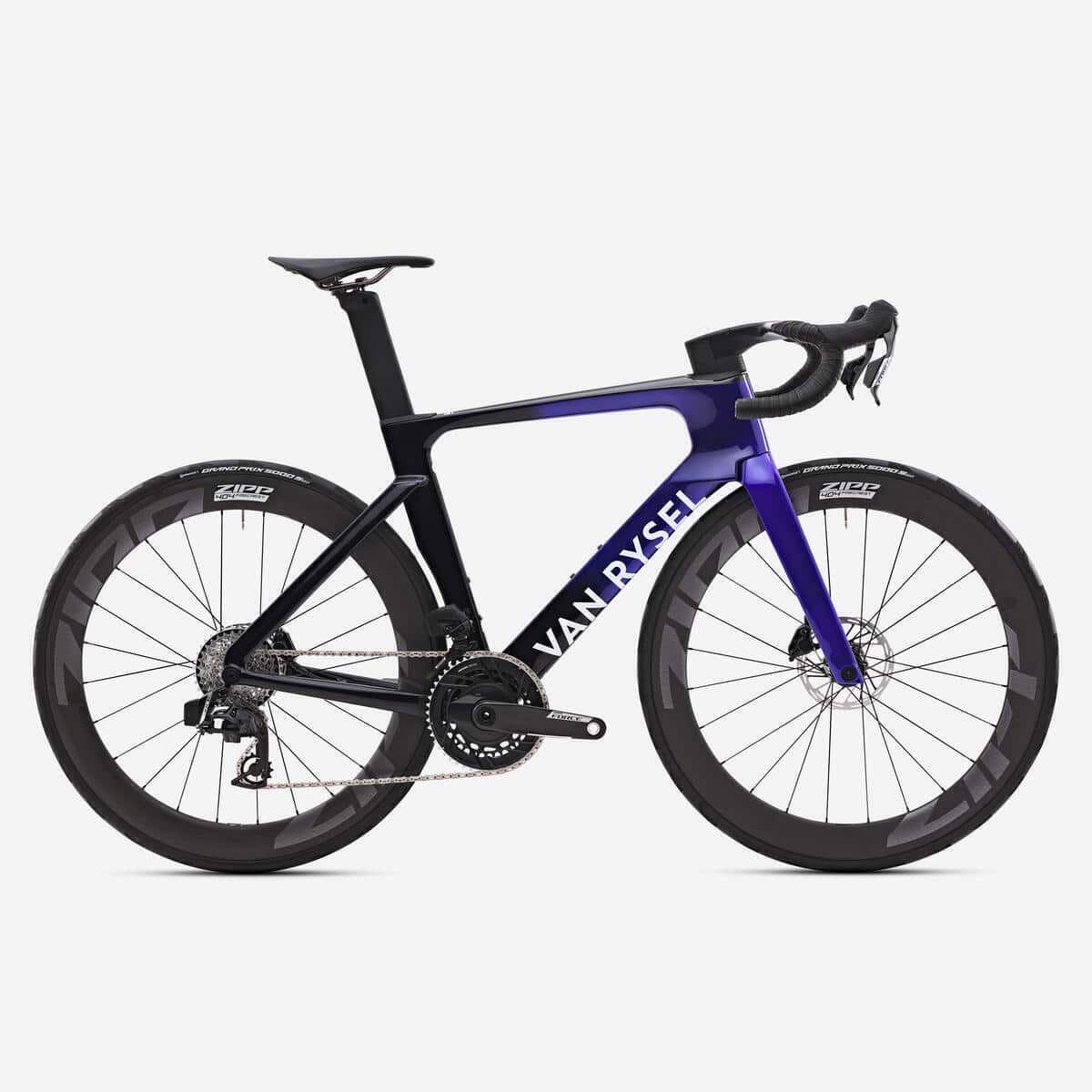 Test du vélo de route Decathlon RCR-F Pro Sram FORCE AXS 12V violet