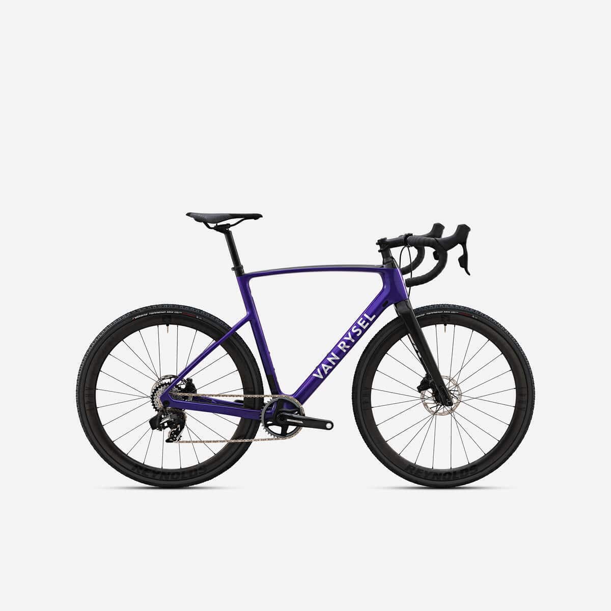 Test : vélo de cyclocross RCX II Decathlon purple