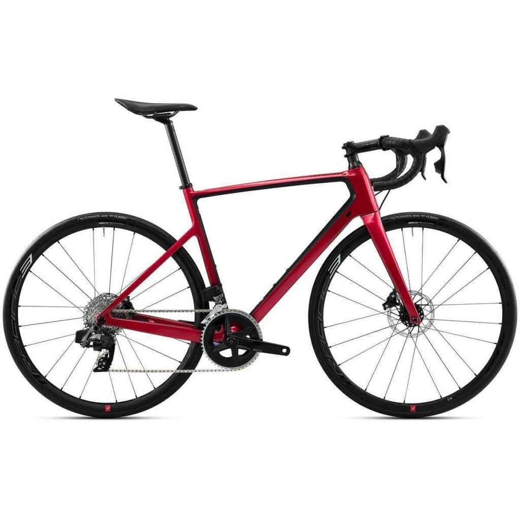 Test : vélo de route Decathlon EDR CF puissance rouge