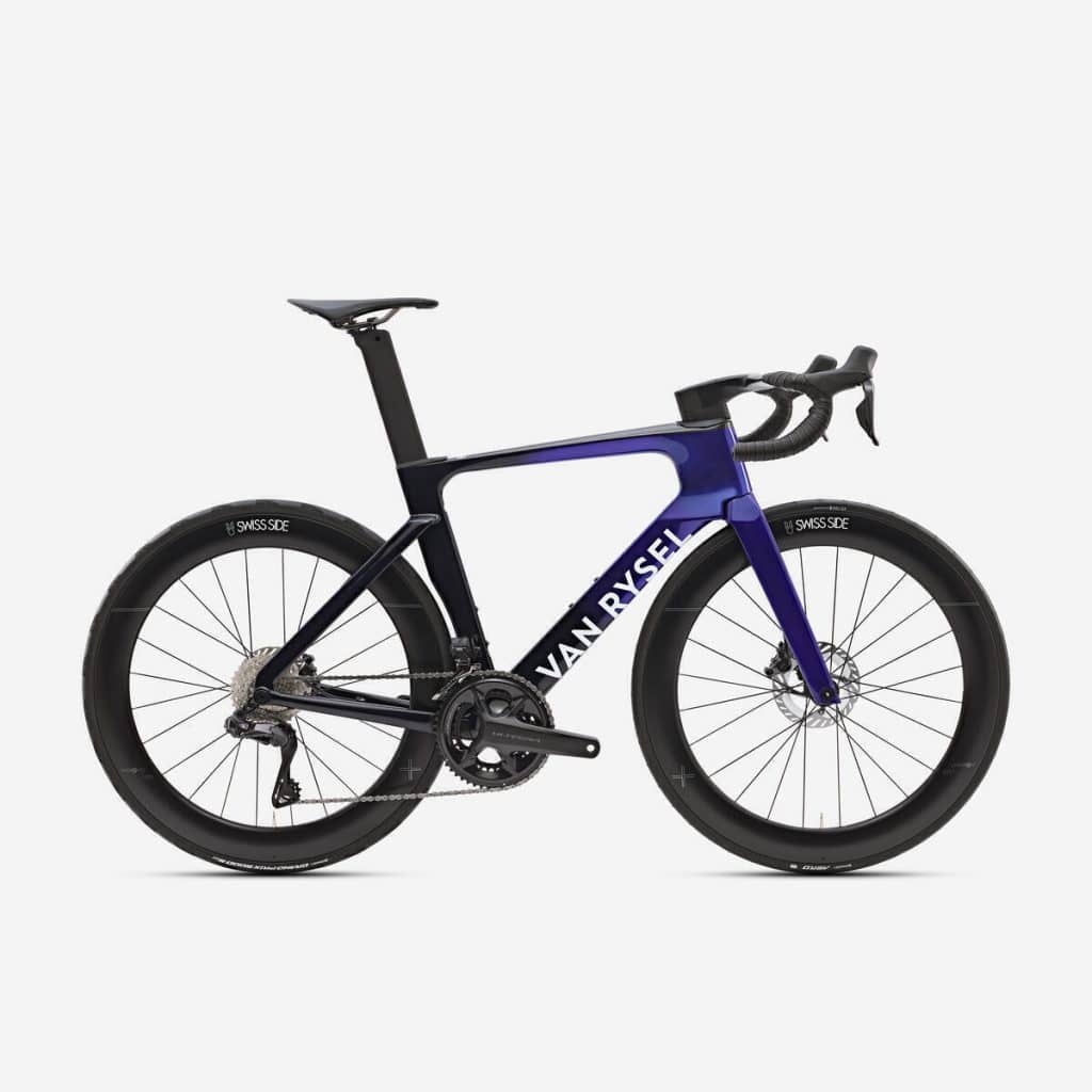 Test : vélo de route Decathlon RCR-F Pro Shimano Ultegra violet