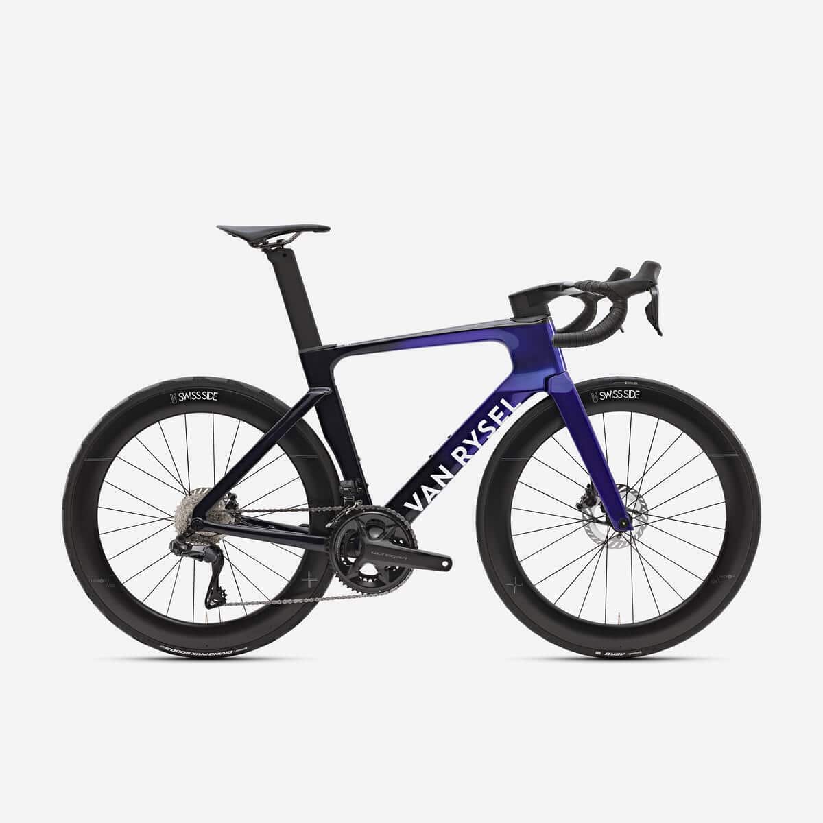 Test : vélo de route Decathlon RCR-F Pro Shimano Ultegra violet