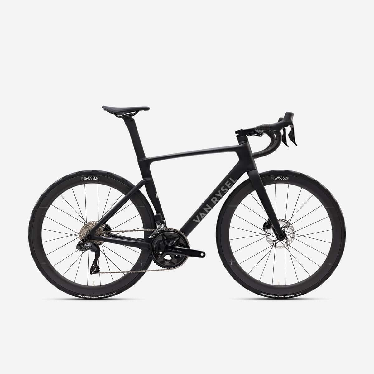 Test : vélo de route Decathlon Shimano 105 Di2 RCR noir
