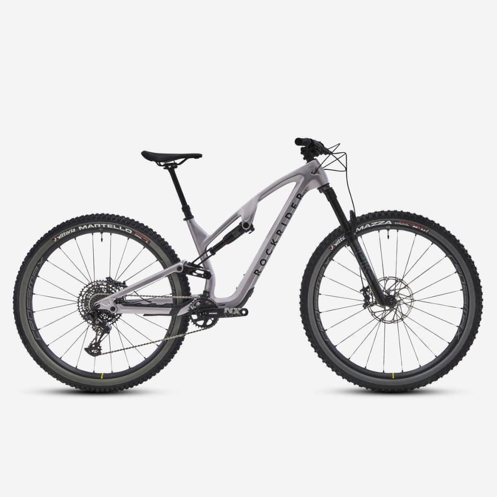Test vélo VTT cadre carbone Feel 900 S Decathlon