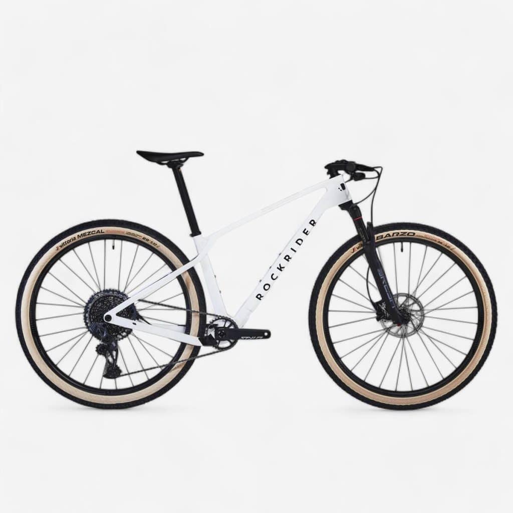 Test vélo vtt Decathlon race 900 cadre carbone
