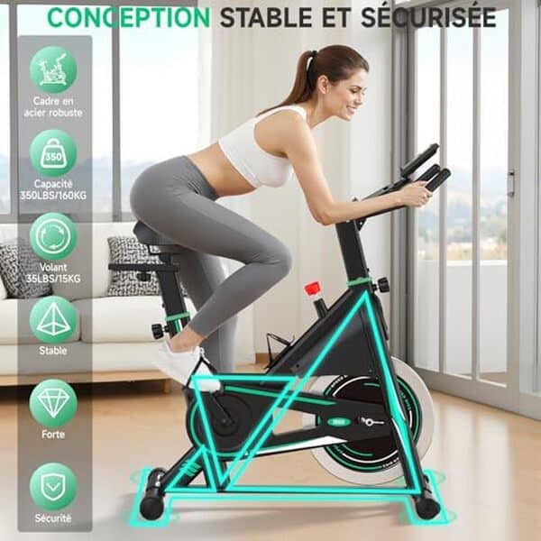 Découvrez notre test détaillé du vélo d'appartement DMASUN : analyse du confort, performance cardio et qualité pour vos entraînements à domicile. 