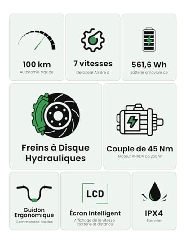 Découvrez notre test complet du vélo électrique 27, 5 pouces avec moteur 250W : performances, autonomie, confort et verdict final pour bien choisir.