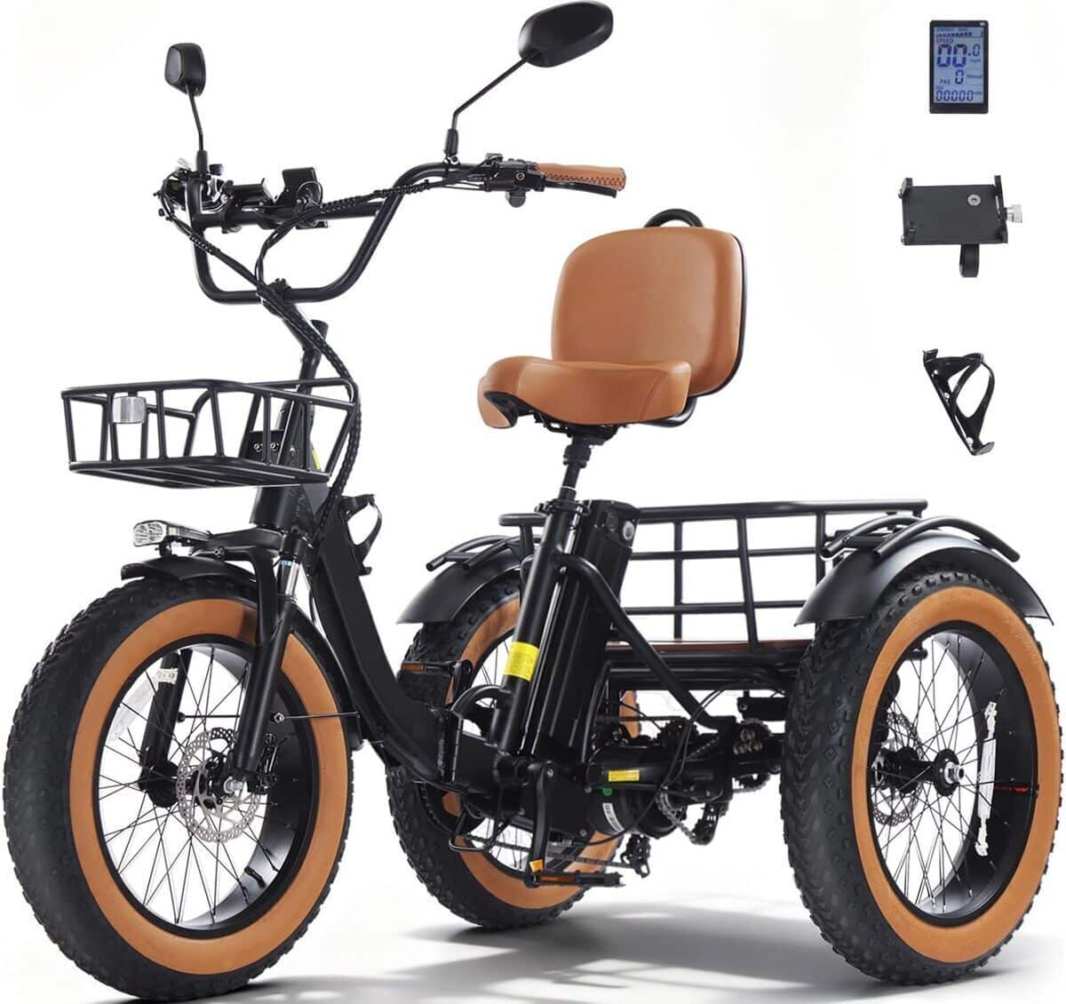 Test du tricycle électrique pliable Nomigo : autonomie 90 km et pneus larges