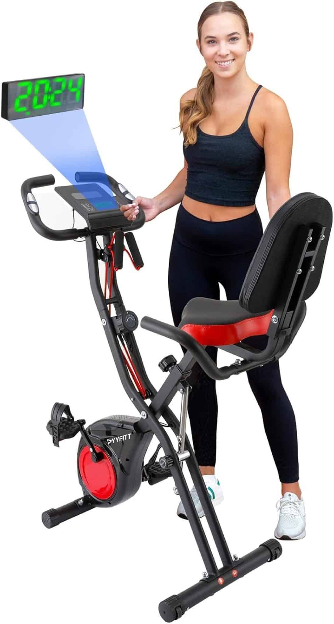 Test du vélo d'exercice YYFITT 3-IN-1 : confort et performance à domicile