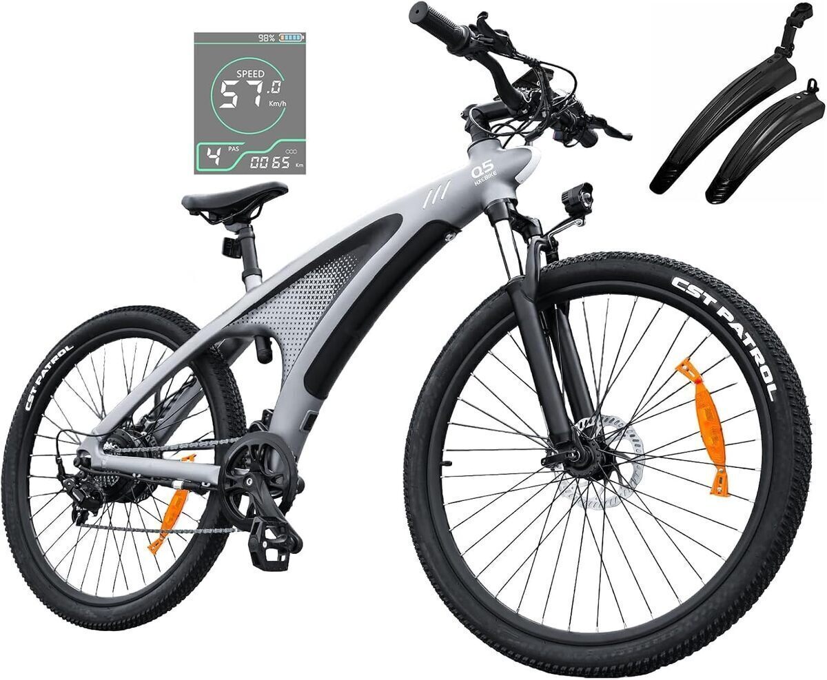 Test du vélo électrique HX Q5 Shark : performance et autonomie