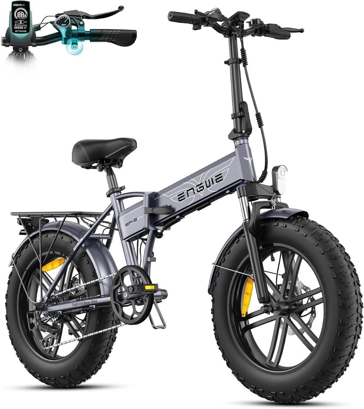 Test du vélo électrique pliable EP-2 Boost par ENGWE : performance et praticité