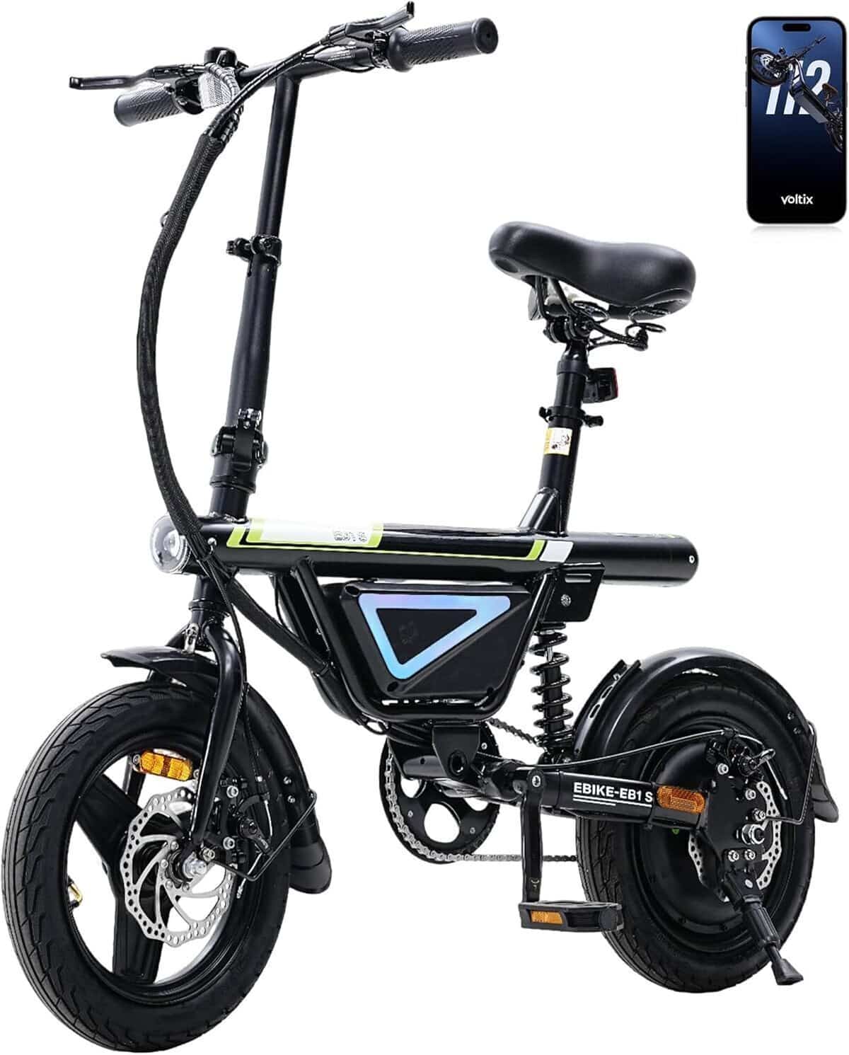 Test du vélo électrique pliable iScooter pour adulte