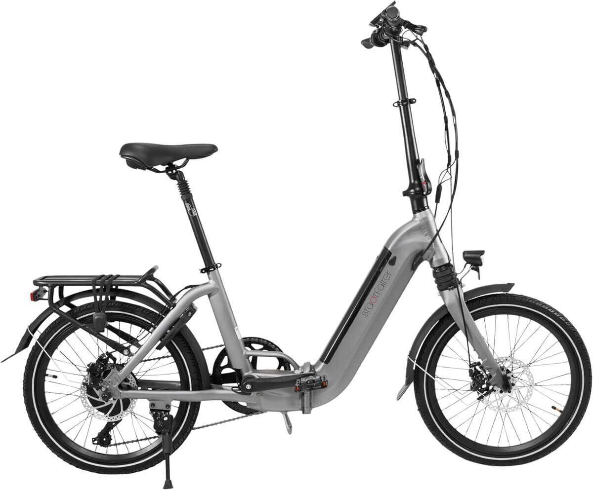 Test du vélo pliant électrique AsVIVA B13 Stadtfalter 36V