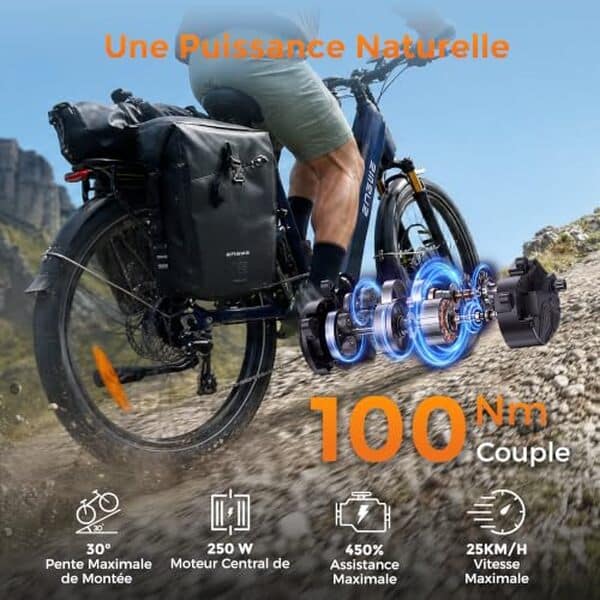 Découvrez notre test complet du vélo électrique ENGWE E26 3.0 Pro avec moteur central performant. Autonomie, confort et capacités tout terrain analysés en détail.