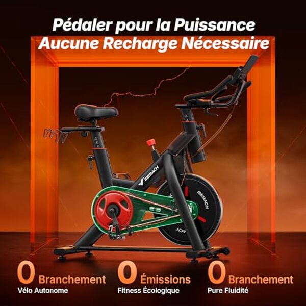 Découvrez notre test détaillé du vélo d'appartement Merach avec résistance magnétique et auto-alimentation. Avis, performances et caractéristiques pour votre achat. 