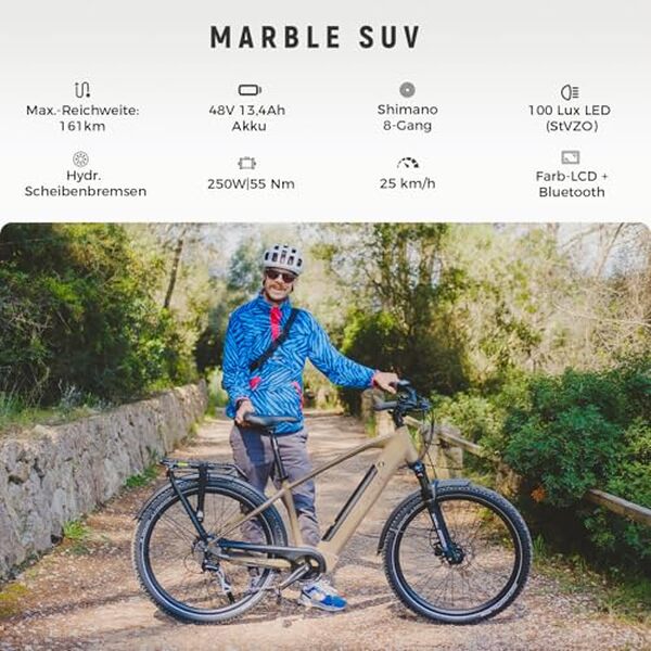 Découvrez notre test détaillé du DERUIZ Marble SUV, le vélo électrique tout-terrain puissant et fiable. Caractéristiques, performances et avis complets pour votre achat.