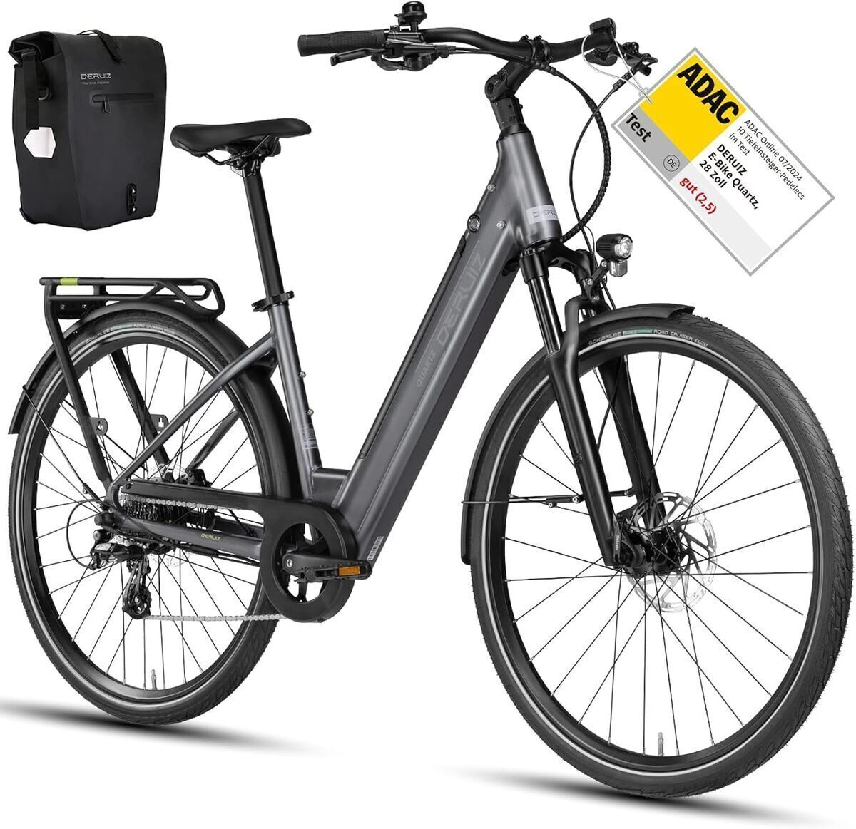 Test du vélo électrique DERUIZ : performance et autonomie au rendez-vous