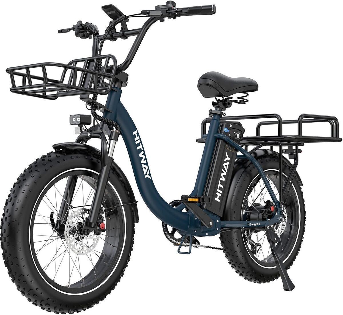 Test du vélo électrique HITWAY 20" : puissance et autonomie