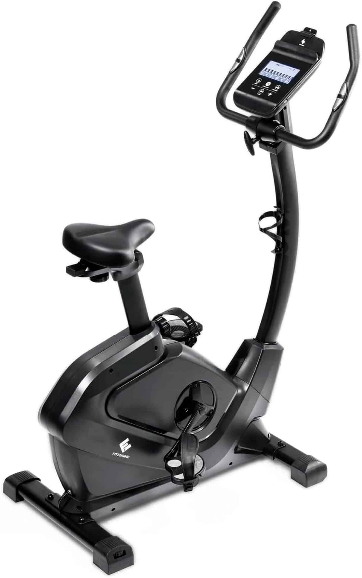 Test du vélo FitEngine : 24 niveaux de résistance, masse d'inertie de 9 kg