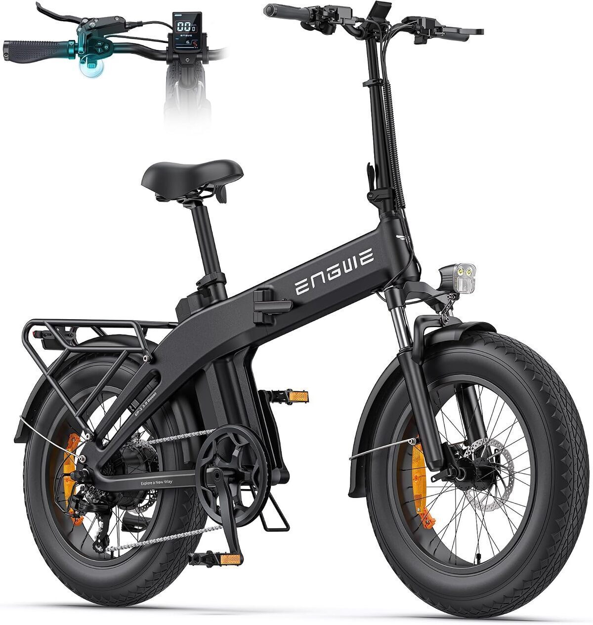 Test du vélo pliable ENGWE E-Bike : autonomie impressionnante