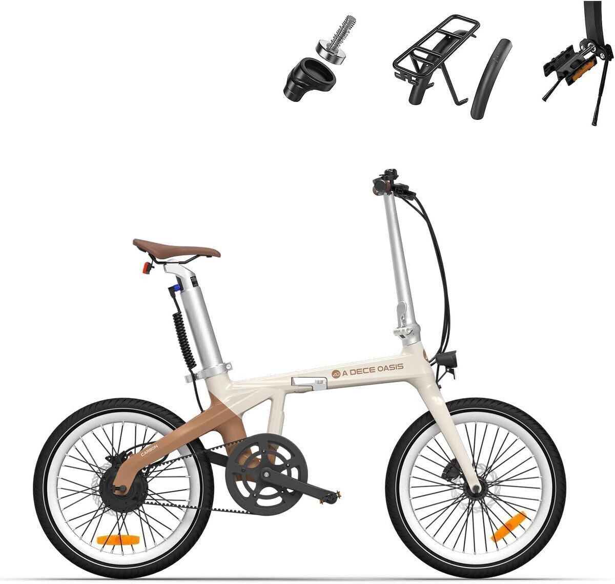 Test : vélo électrique pliable ADO AirCarbon 20″, ultra léger et performant
