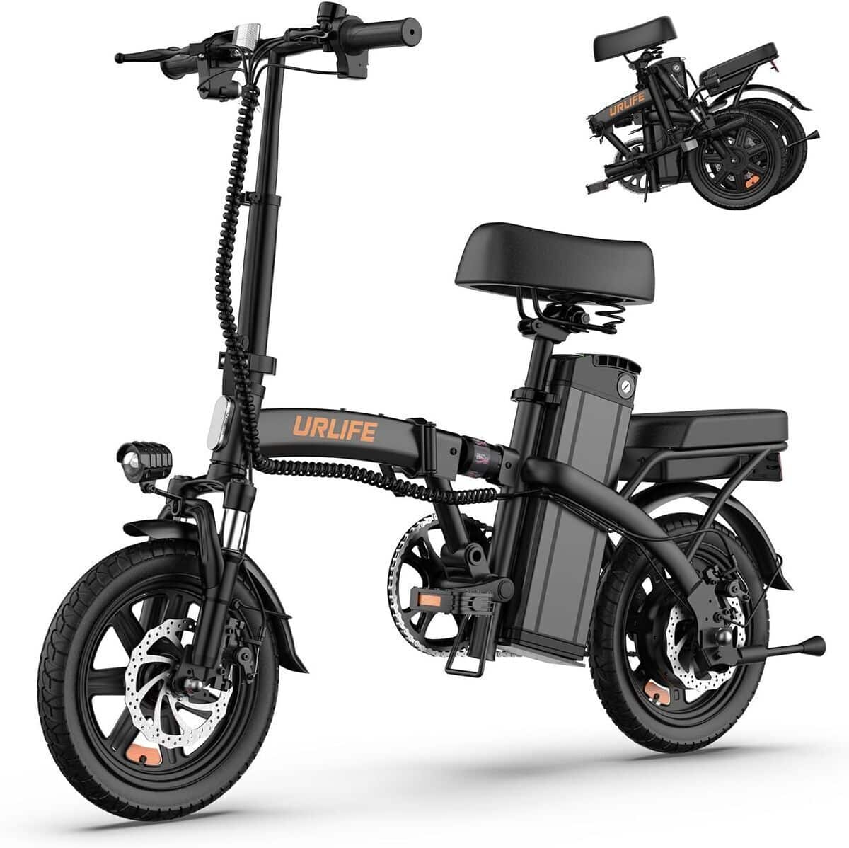 Test : vélo électrique pliant URLIFE 250W, autonomie et praticité