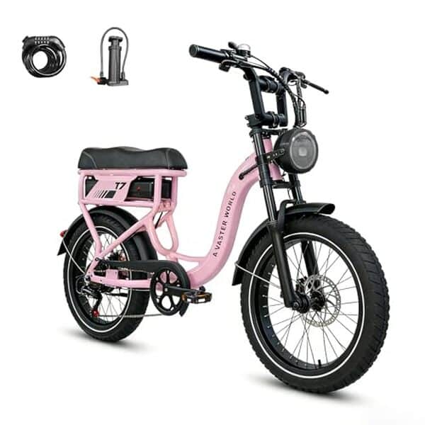 Découvrez notre test complet du vélo électrique fat bike femme 20 pouces avec batterie amovible rose. Avis, performances et caractéristiques détaillées.