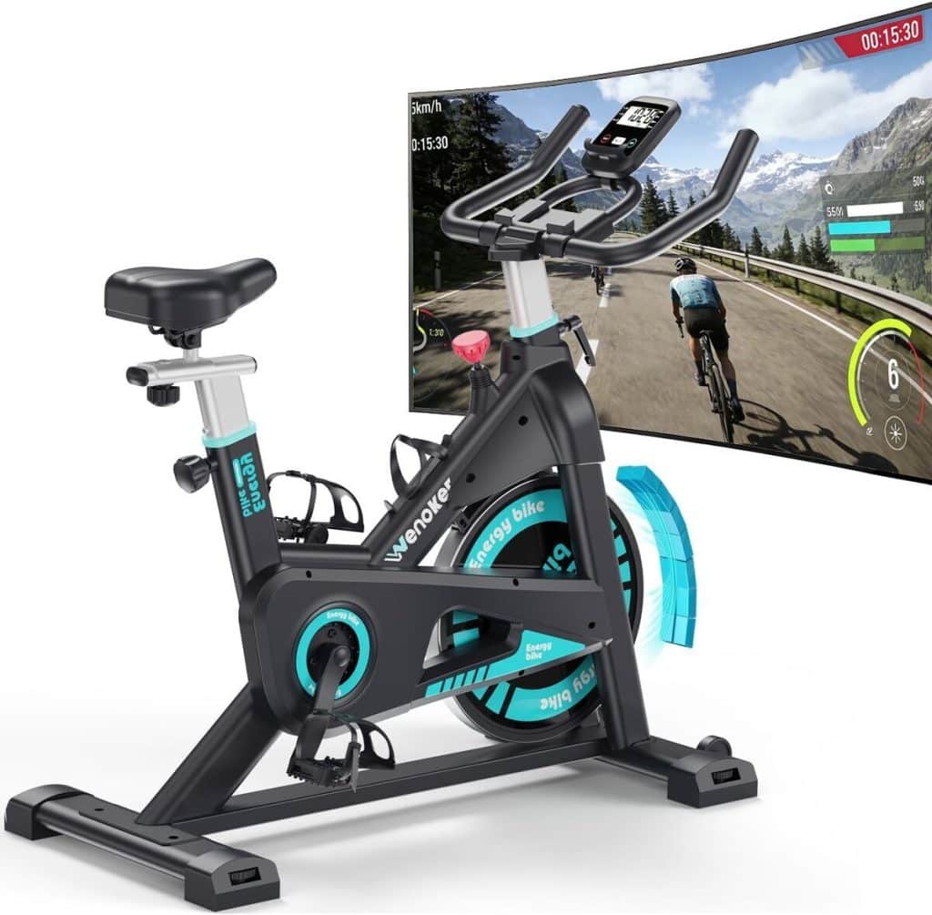 Test du vélo d'appartement connecté Wenoker : pour 143–192 cm