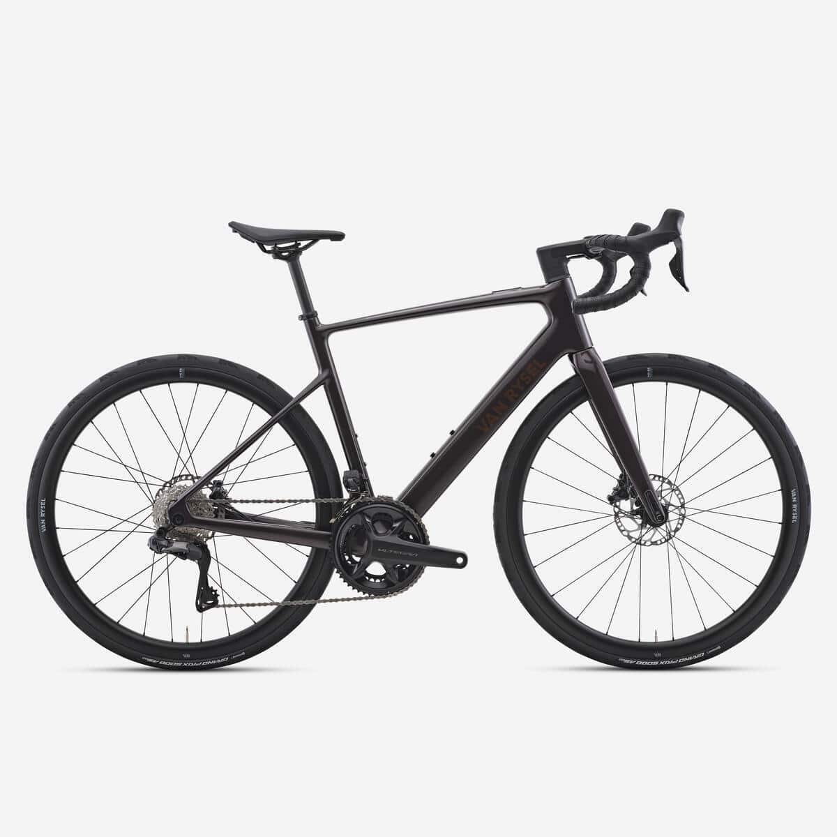 Test du vélo de route électrique Shimano Ultegra Di2 decathlon