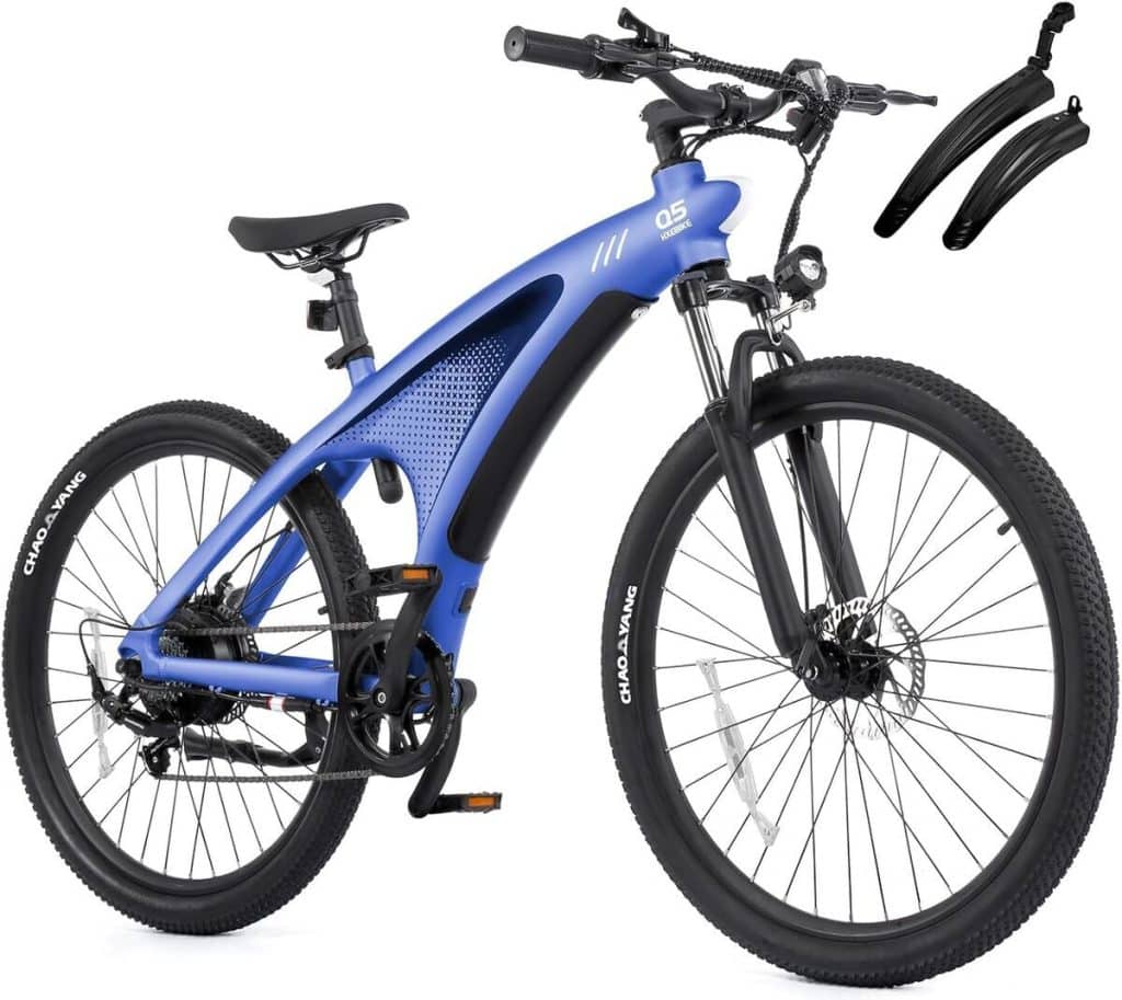 Test du vélo électrique HX Q5 Shark : puissance et polyvalence tout-terrain