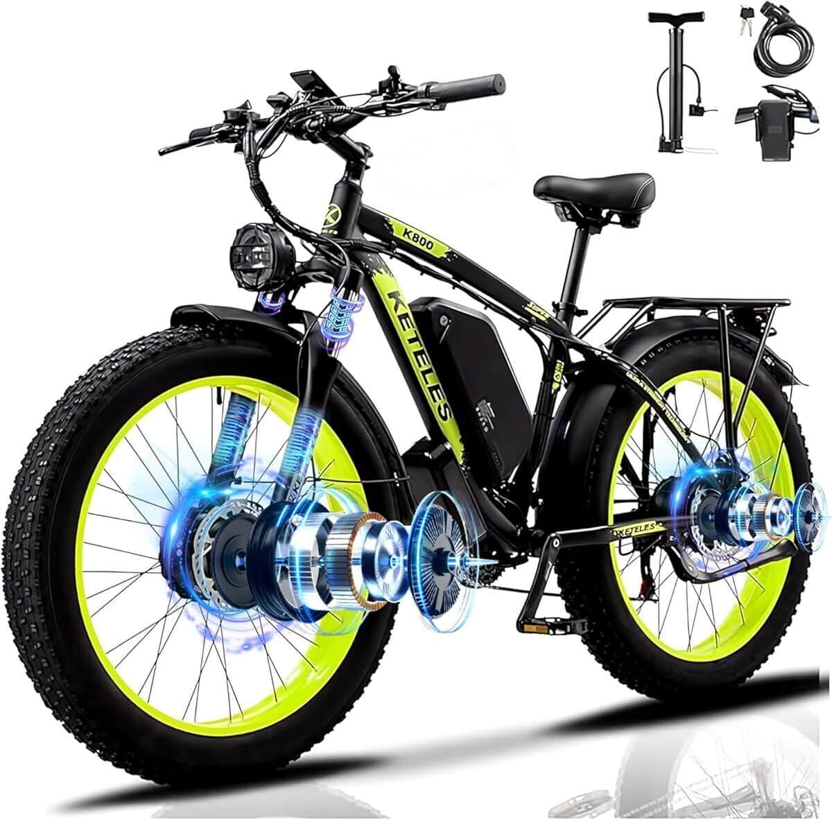 Test du vélo électrique QIKAITU 26 pouces : puissance et autonomie inégalées