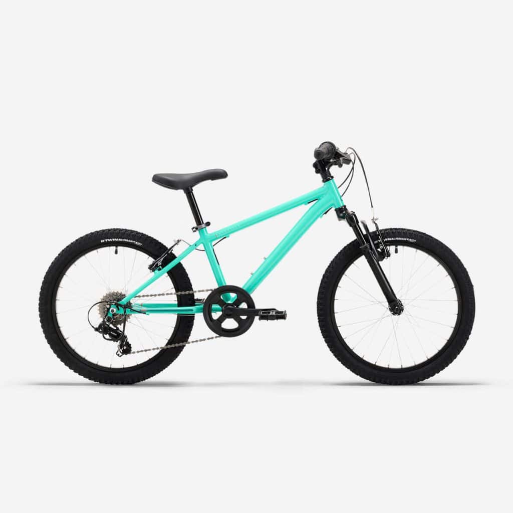 Test du vtt enfant 20" Decathlon EXPL 500 vert