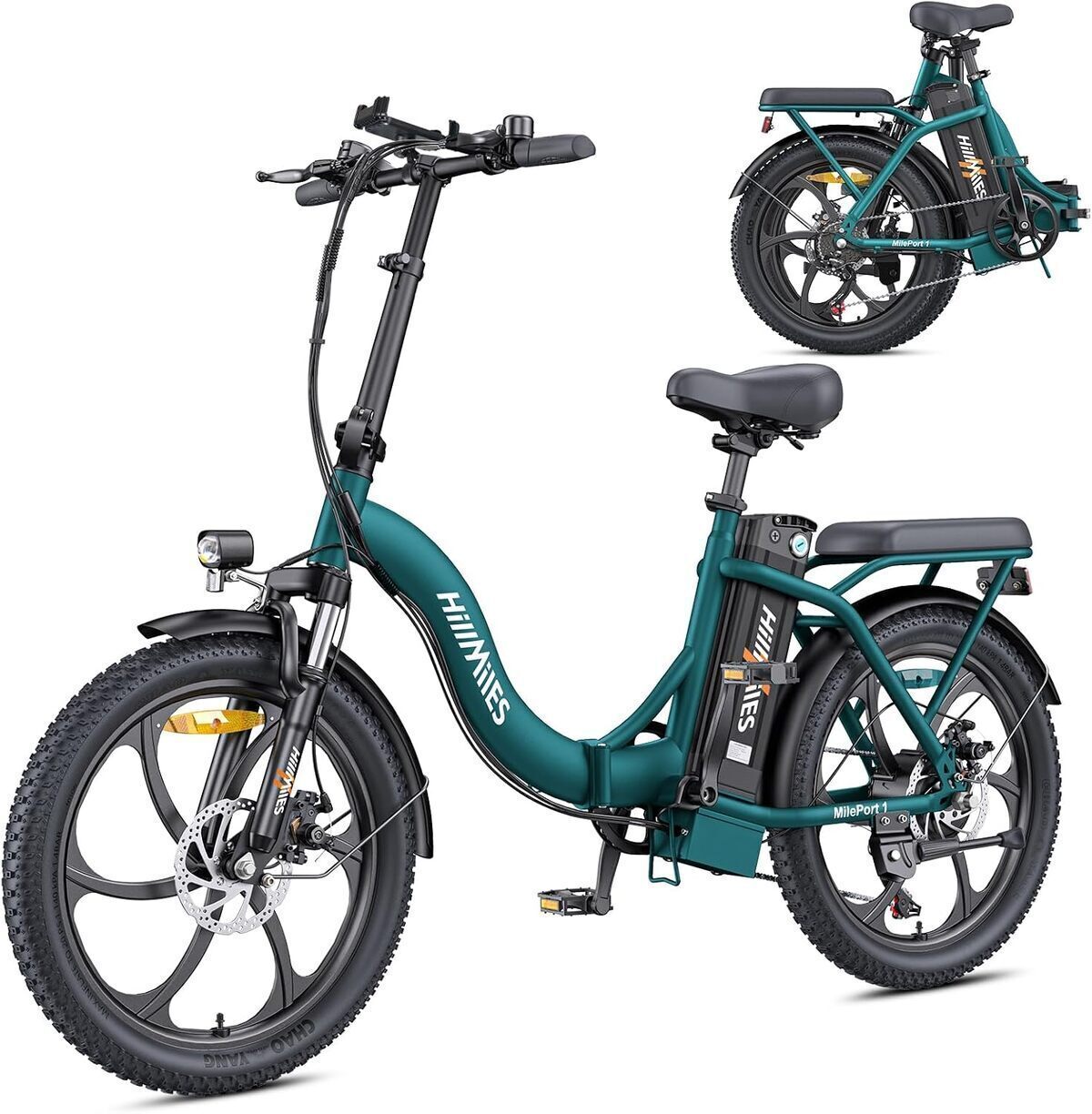 Test : milePort 1 vélo pliant électrique, autonomie 100 km