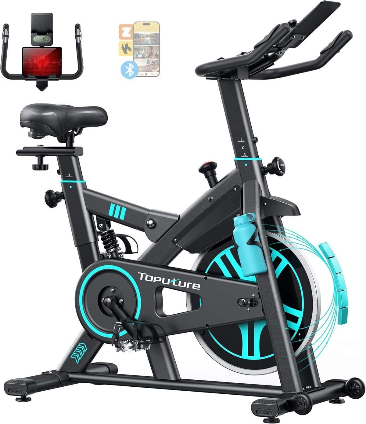 Test : vélo d'appartement TOPUTURE performant et silencieux