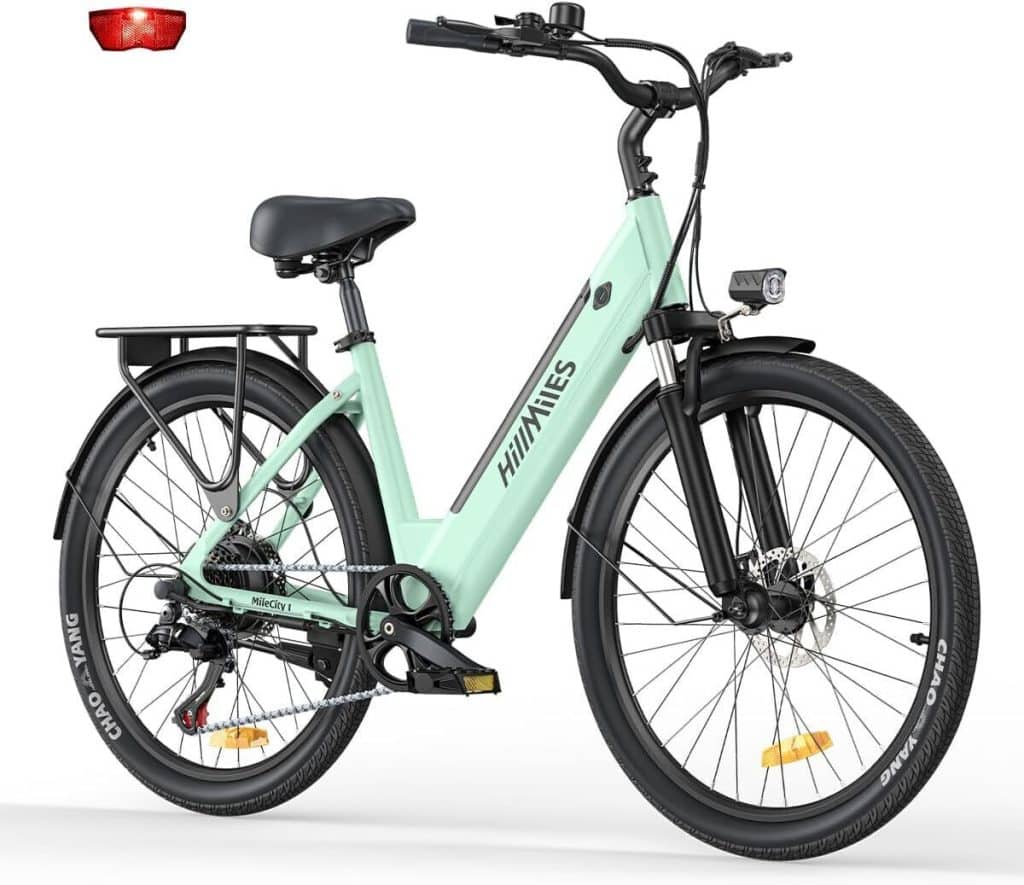 Test : vélo électrique HillMiles 26" autonomie 100 km, 7 vitesses