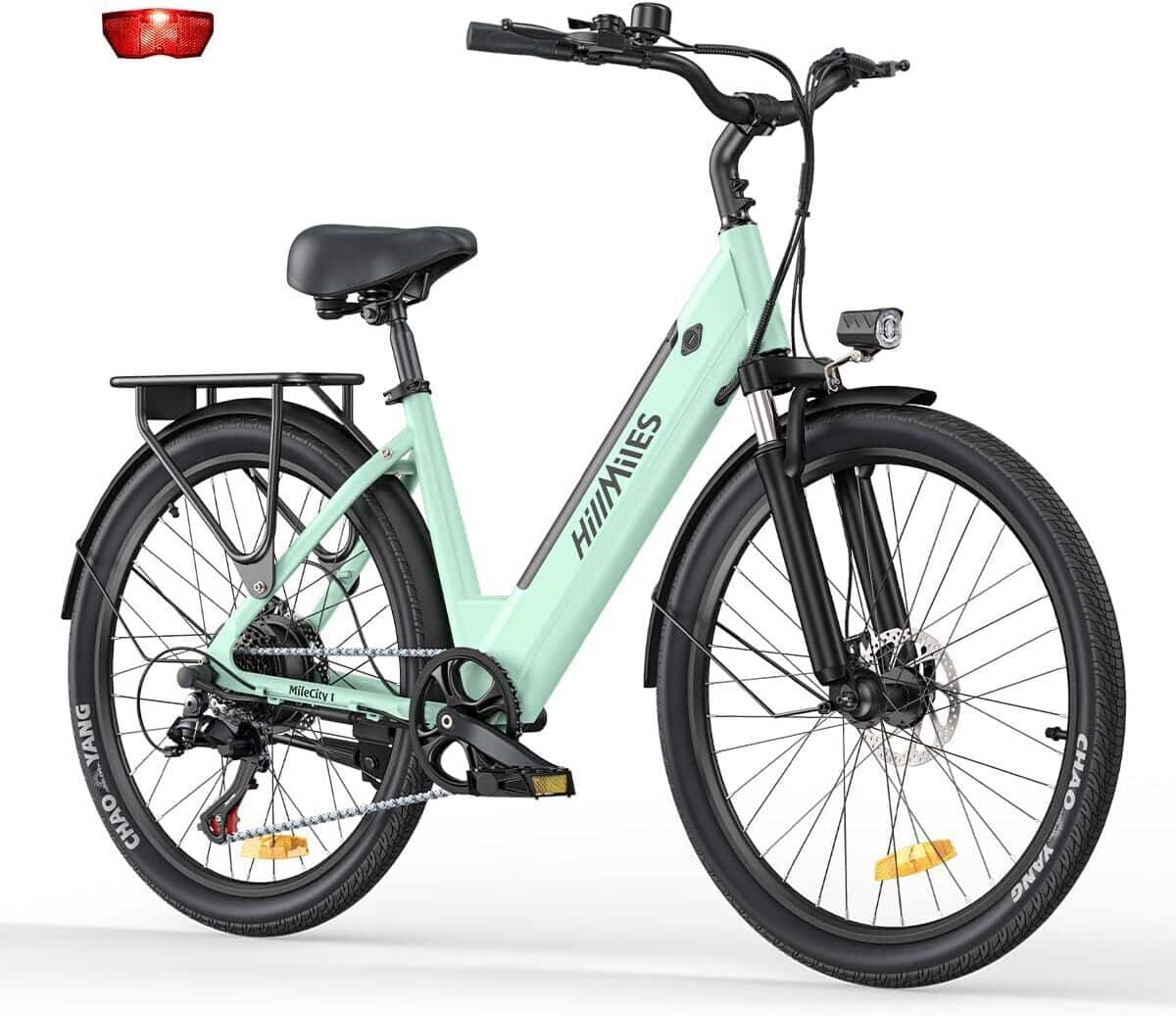 Test : vélo électrique HillMiles 26" autonomie 100 km, 7 vitesses