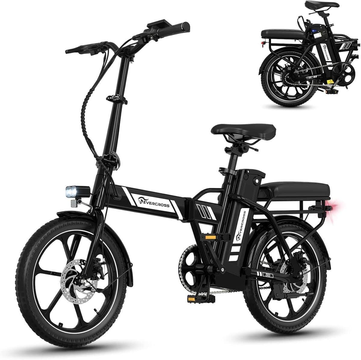 Test : vélo électrique pliable Evercross EK5, autonomie 80 km